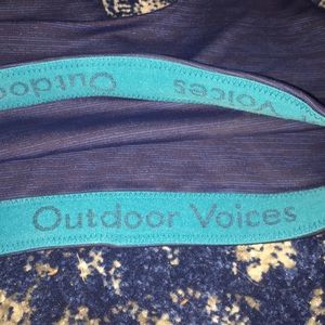 Outdoor voices sports bra - sweat wicking material